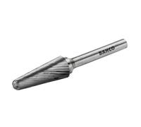 Fraise lime conique ? bout rond 12 x 30 mm coupe moyenne, 24 dents au pouce 6 mm L1230M06 Bahco