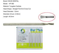 Fraise Op?Rative Dentaire De Vague Coupeur De Carbure De Tungst?Ne Outil Lointain Fraise Dremel Hp555-563 De Meulage Pour Pi?Ce ? Main Droite C?Ne En Antarctique - Type Hp560