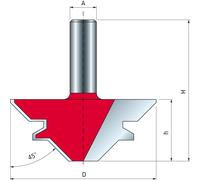 Fraise pour assemblage à onglet FREUD - 99