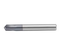 Fraise pour chanfreinage, fraise à biseau à 3 tranchants, foret en acier au tungstène, fraise pour biseau CNC 120° (D6*120°50L)