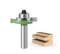 Fraise pour défonceuse, fraise à rainurer pour défonceuse, tige de 8 mm, fraise à bois à rainure et languette, fraise à affleurer pour la coupe du bois (5 mm)