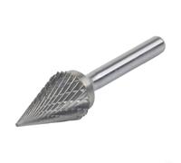 Fraise rotative à double fente en carbure conçue pour un retrait rapide du bois et du métal avec une durée de vie prolongée et une réduction de la poussière (16 mm)