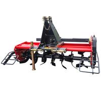 Fraise rotative avec déport manuel 120 cm pour tracteur 18-22 ch - Cardan et attelage trois points Stattos FP1200