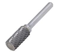 Fraise Rotative Double Coupe, Cylindrique Fraise En Carbure Lime Rotative Avec Tige De 1/4”, Fraises Rotatives En Carbure De Tungstène Mèches De Sculpture Burres Gravure Rotatif Pour Chanfreinage