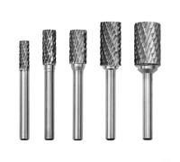 Fraise rotative en carbure avec tige de 6 mm, foret à tête fraisée pour sculpture en métal et non métal (14 mm)