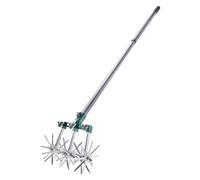 fraise rotative en étoile de 23 cm, cultivateur à rouleau avec poignée réglable, fraise de jardin manuelle, houe à rouleau en acier - CULTIVATORKO
