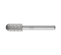 Fraise sur tige forme C WRC D. 10 mm L. tête 20 mm D. tige 6 mm HSS engrènement Quantité:1