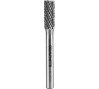 Fraise sur tige HM, cylindrique avec lames en haut, forme B, outil de coupe HM, Ø 8 mm, longueur de la tête 20 mm, Ø de la tige 6 mm, longueur de la tige 45 mm, fraise carbure pour meuleuses droites