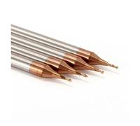 Fraiseà rainure en T rayon d'angle Fraises à fond plat en carbure de tungstène HRC55 2F for micro-usinage CNC(HRC55-ST,0.9x1.8Cx4Dx50L)