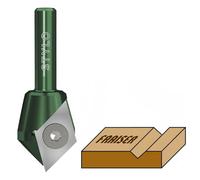 Fraiser Stylo - Fraise en V multifonction avec insert réversible pour gravure, chanfrein 45° et rainures en V 90°, queue 6,35 mm (1/4"), pour CNC et défonceuse, bois, MDF et plastiques