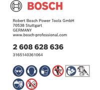 Bosch 2608628636 Fraise À Roulement En Carbure De Tungstène Pour Défonceuse Diamètre 9,5Mm