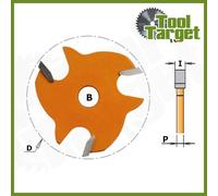 CMT Orange Tools – Cale pour lame 695.999.07 – Réf. 694.001 – 7 x 11 x 9,5 – Orange