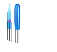 fraises à graver PCB à tige Fraise 3D for PCB, tige de 3,175 mm, en carbure de tungstène, forme en V, 10/15/20/25 degrés, fraise CNC(10PCS degree20X0.3mm)