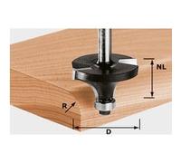 Festool Fraise à moulurer HW S12 D63/32/R25 Ø63 mm longueur de travail 32 mm queue 12 mm - 491107