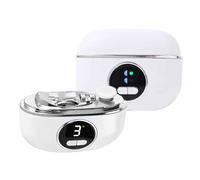 Fraises à ongles électriques coupe ongle electrique homme pince ongle coupe ongles professionnel avec reservoir Empêche la dispersion des ongles coupés Automatique Rechargeable (White,86x59 x30mm)