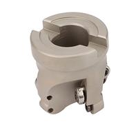 Fraises à surfacer indexables ， Fraise à surfacer 4 cannelures Tête de fraisage à surfacer 40cr Outil de fraisage à rigidité forte pour le traitement des métaux