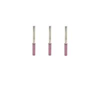 Fraises cylindriques revêtues de diamant, 3 pièces, 4/4, 8/5, 5mm, affûteuse tronçonneuse, lime en pierre, affûtage scie à chaîne, sculpture(Pink 4-4-4mm)