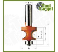 CMT Orange Tools - Fraise demi-rond 961.564.11 - Tige 12 mm - Ø 28,5 mm - R 6,35 mm
