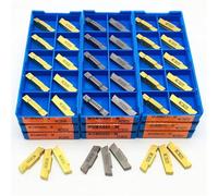 Fraises d'insertion en carbure CNC MGMN300 MGMN400 MGMN200 MGMN150 Tour CNC Original Korloy Lame de coupe et rainurage MGMN 300 (MGMN150 G NC3030)