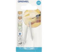 Fraises haute Vitesse - DREMEL - Lot de 2 (Acier, Ø 6,4mm, Sculpter et Graver)