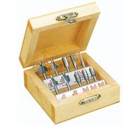 Fraises Jeu De 10 Pour Bois À Profiler - Proxxon