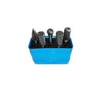 fraises limes carbure de tungstene assortiment de 5 fraises ø 10mm -