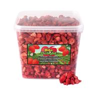 Fraises lyophilisées Bite&Delight 500g - 100% naturelles, arôme intense & fraîcheur croquante - Parfaites pour le muesli, les desserts & les snacks