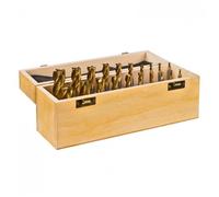 Fraises métal ou bois - Coffret en bois - 3 à 20 mm - 20 pièces D18520
