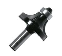 Fraises profils 1/4 rond avec guide à billes - Rayon 5mm - Queue 8mm LEMAN