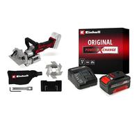 Fraiseuse à lamelle sans fil Einhell TE-BJ 18 Li-Solo 18V avec Chargeur et Batterie 4 0Ah