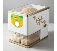 Fraiseuse à riz avec 8 niveaux réglables, rendement continu de 250 à 500 g/min, séparation automatique du riz et du son, arrêt à tout moment