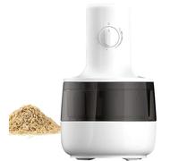 Fraiseuse à riz, moulin à grains électrique pour polir et éplucher le riz, décortiqueur automatique, capacité de 320 ml, 7 vitesses pour moudre le riz brun