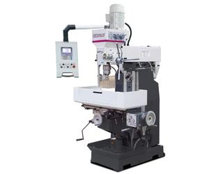 Fraiseuse à tourelle X 770 mm Y 200 mm Z 340 mm broche horizontale verticale affichage digital ISO40 Optimill MT50L