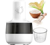 Fraiseuse automatique à riz, 200 W, éplucheur de blé avec 7 vitesses pour une haute précision, production rapide de riz en 3 minutes pour un usage domestique