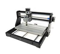 Fraiseuse CNC - 300 × 180 × 45 mm - Avec modes polyvalents et carte de commande GRBL - Mini graveuse laser pour sculpture sur bois, acrylique