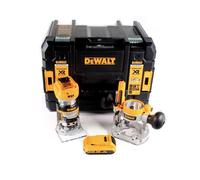 Fraiseuse Combinée Sans Fil - DeWalt - DCW 604 NT - 18V - 55mm - Batterie 2,0 Ah - TSTAK