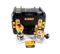 Fraiseuse Combinée Sans Fil - DeWalt - DCW 604 NT - 18V - 55mm - Batterie 5,0 Ah - TSTAK