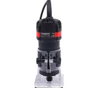 Fraiseuse de chants électrique pour le travail du bois, puissance 800W, vitesse 30000 tr/min, noir