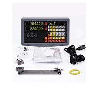 Fraiseuse Kit de lecture numérique 2/3 axes DRO Set avec règle réseau encodeur linéaire à échelle 5μ 20~1020mm for le fraisage tour(One piece dro SDS2MS)