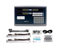 Fraiseuse Tour Dro 2 axes système d'affichage à lecture numérique + pièces encodeur linéaire linéaires échelle Dimensions 200 300 400 500 600 700 800 900mm(VM600-2 dro set)