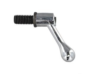 Fraiseuse verticale avec poignée de fixation personnalisable, compatible avec alliage, pour établi en zinc (argent M1/2)