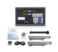 Fraiseuse VM600-2 lecture numérique Dro Set Kit d'échelles linéaires 5U lignes d'encodeur linéaire 50mm à 1000mm for les Machines de tour(2 Axis Dro SET)