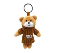 Framan Ours en peluche et anneau, portant un pull et différents noms. Ours doux, multicolore, S