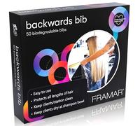 FRAMAR Backwards BIB Lot de 50 bavoirs transparents