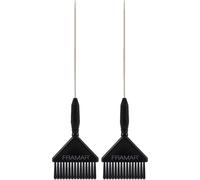 FRAMAR Lot de 2 Pinceaux Pour Colorer Les Cheveux, Kit de Coloration Des Cheveux, Pinceau Pour éclaircir Les Cheveux, Facile à Sectionner et à Séparer Les Cheveux - Noir