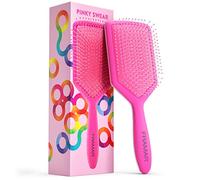 FRAMAR Brosse Demelante Cheveux Bouclés - Brosse à Cheveux Pour Femmes, Brosse Cheveux Bouclés, Brosse a Cheveux Demelante Magique, Hair Brush for Women, Hairbrush Enfant - Rose
