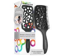 FRAMAR Brosse Démêlante Cheveux Bouclés Cheveux Bouclés, Démêlante, Noir