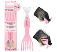FRAMAR Nettoyeur Brosse à Cheveux - Nettoyeur de Brosse à Cheveux, Rose