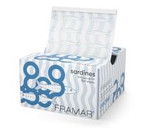 FRAMAR Papier Aluminium Coiffure - Sardines Bleues - 500 Feuilles