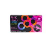 Framar Pink Paws Nitrile Gloves 100st Small